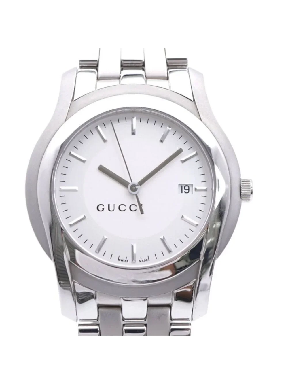 Gucci Class Quartz Watch SS Silver